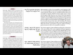 Daf Yomi - Ḥullin 55 - If It Hits the Line Is It In or Out?