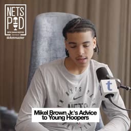 @BrooklynNets: wise words from the rook 📝

check out the full convo with @MikelBrownJr1 and @sarahkustok on the Net...