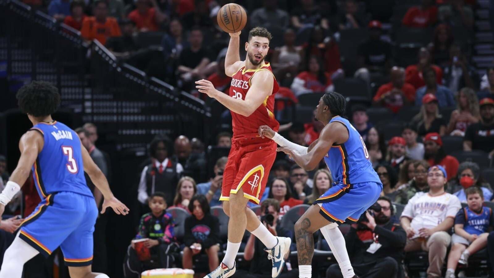With raised expectations, Rockets set sights on Mavericks