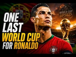 Cristiano Ronaldo's Last Dance - One Last World Cup For Ronaldo (FIFA World Cup 2026)