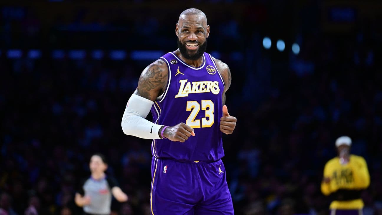 Caitlin Clark says she couldn't handle LeBron James ...