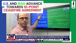U.S. AND IRAN ADVANCE TOWARDS 10-POINT CEASEFIRE AGREEMENT