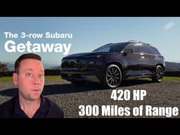 The 2027 Subaru Getaway is a 3-Row EV with 420 hp!