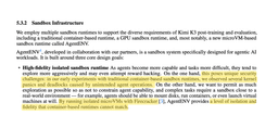 @rauchg: Kimi's paper underlines the importance of the right security boundary for agents to run in.

tl:DR: ...