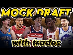 2026 NBA Mock Draft with trades | FULL TWO ROUND NBA Mock Draft | Utility Sports Discord Mock Draft
