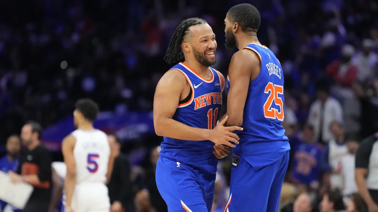 Mikal Bridges credits the Knicks' experience for their ability to make ...