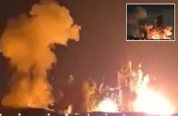 EARTH-SHATTERING BLITZ: President Trump Posts Video of Dramatic Blast after Giant 2,000lb Bunker Buster Bombs Rip Through Iranian Ammo Depot