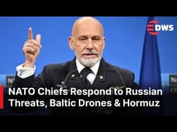 FULL Q&A: NATO Commanders Respond to Russian Threats, Baltic Drones & Hormuz Crisis | AC1E
