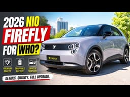 The Premium Small EV Rulebook Rewritten: Who is the 2026 Nio Firefly For?