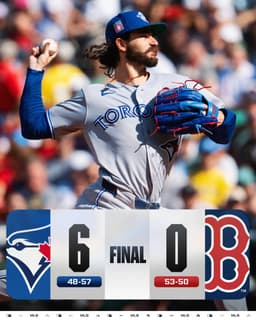 @MLB: Dylan Cease completes the shutout and the @BlueJays even the series! https://t.co/BrRA1xSuhB