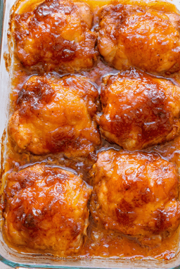 4-Ingredient Dump-and-Bake Chicken