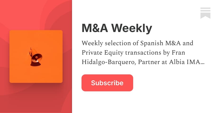Week 21 (2026) in M&A and Private Equity🛰️