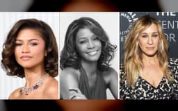Zendaya Honors Whitney Houston and Carrie Bradshaw in Stunning Dress