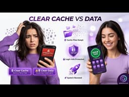 Clear Cache vs Clear Data: What Frees Space Safely?