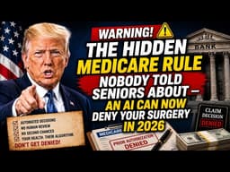 The Hidden Medicare Rule Nobody Told Seniors About — An AI Can Now Deny Your Surgery in 2026