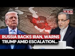 Russian FM Lavrov Backs Iran's Stance, Warns US Over 'Unprovoked' Strikes And Military Operations