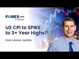 US CPI Preview: Inflation to Spike to 3+ Year Highs? | Daily Market Update, June 9 2026