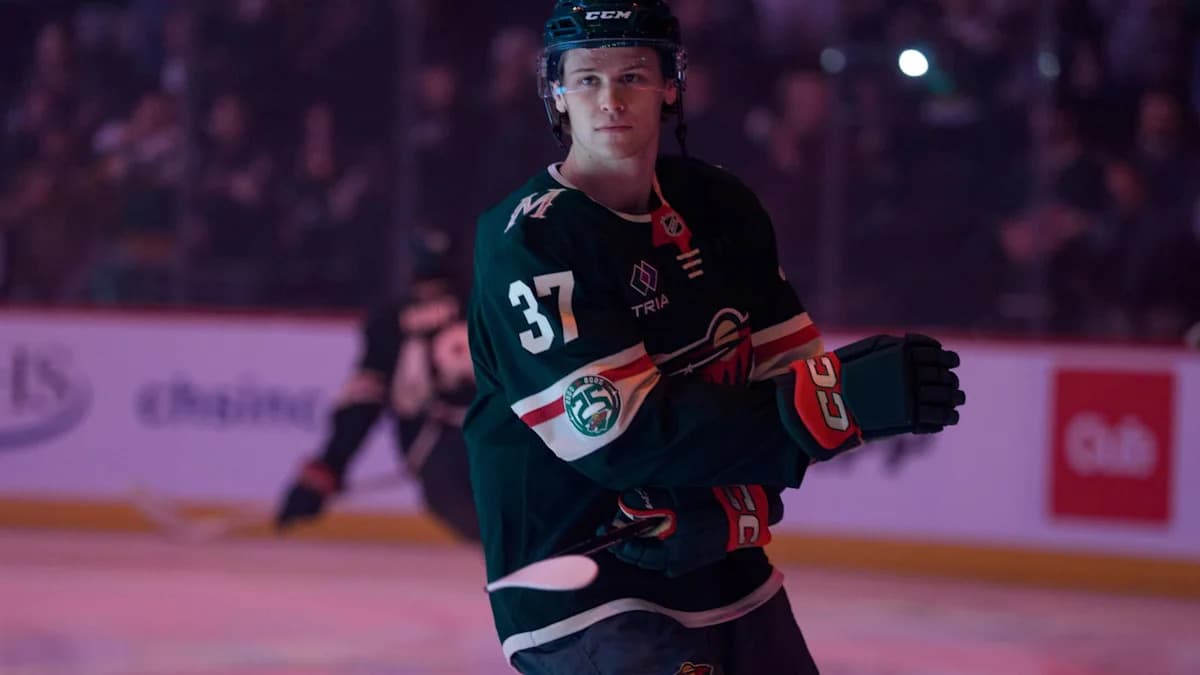 Minnesota Wild Reassign Hunter Haight To The AHL