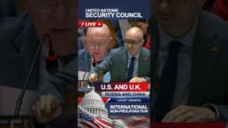 🇺🇳 UN Security Council ERUPTS: Russia & China vs. US & UK on Iran Sanctions