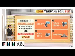“独身税”？4月1日から始まる「子ども・子育て支援金制度」（2026年04月03日）
