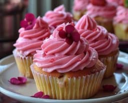 Real Strawberry Frosting That Brings Fresh Berry Flavor to Every Swirl 