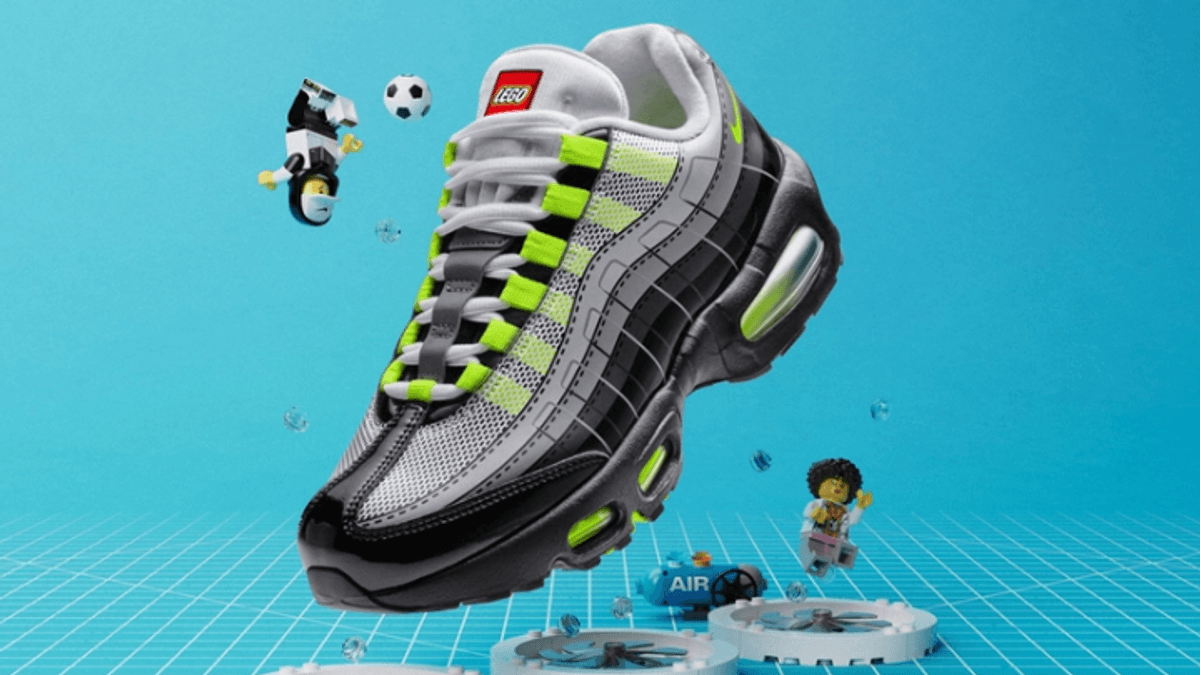 LEGO has launched a huge Nike collection including Air Max 95 trainers as well as sets - Manchester Evening News