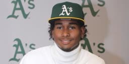 With lofty expectations, A's No. 5 prospect aced pro debut ...