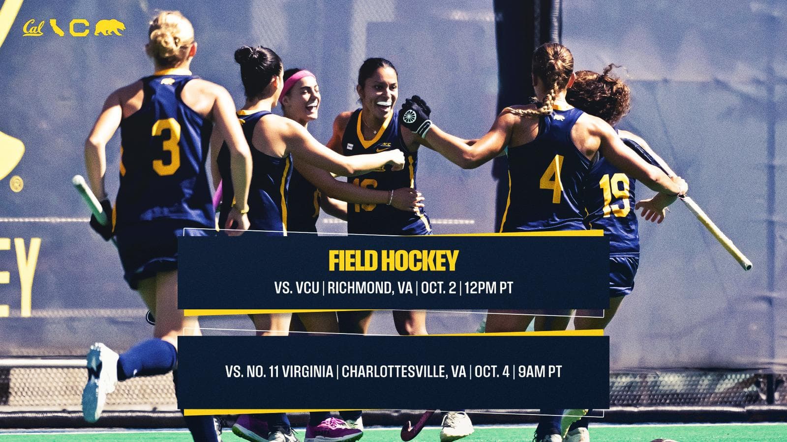 No. 20 Cal Heads To Virginia For Weekend Road Trip