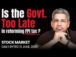 Will the New G-Sec Tax Cuts Actually Bring Foreign Inflows? Media Stocks Rally | Alok Jain