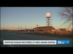 NWS restores Grand Rapids Doppler radar after multi-day outage
