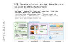 APT: Feedback-Driven Agentic Post-Training for Text-to-Image Generation