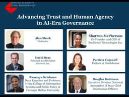 Advancing Trust and Human Agency in AI-Era Governance