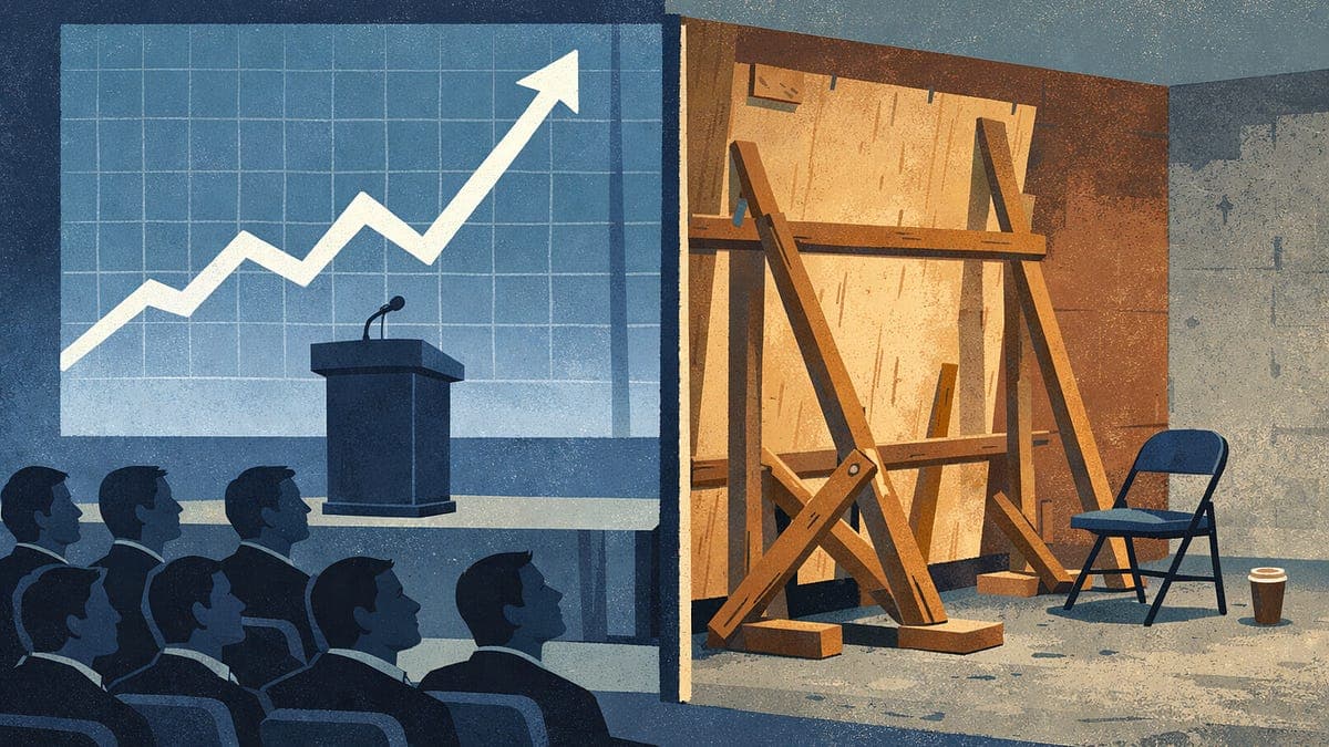 90% of CEOs Say AI Changed Nothing. The Other 10% Have a PR Team