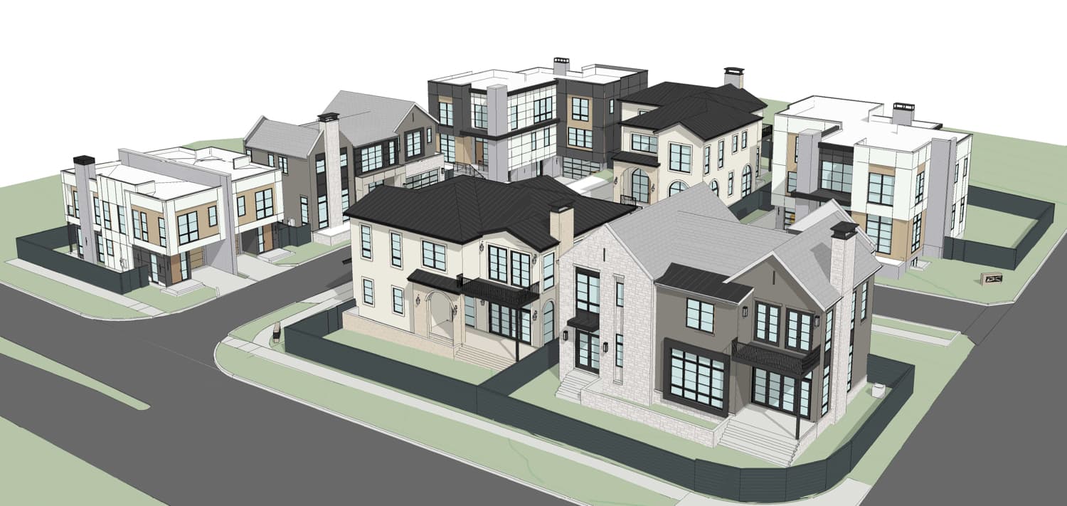 Updated Plans For 4103 Old Trace Road, Palo Alto
