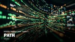 UiPath CPO & CTO discloses RSU and PSU holdings | PATH Insider Trading