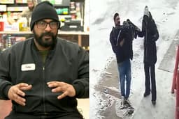 Store Manager Rescues Frozen Woman