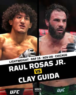 @MMAFighting: Fresh off of his first #UFC main event win, Raul Rosas Jr. makes his RAF debut vs. Clay Guida at #RA...