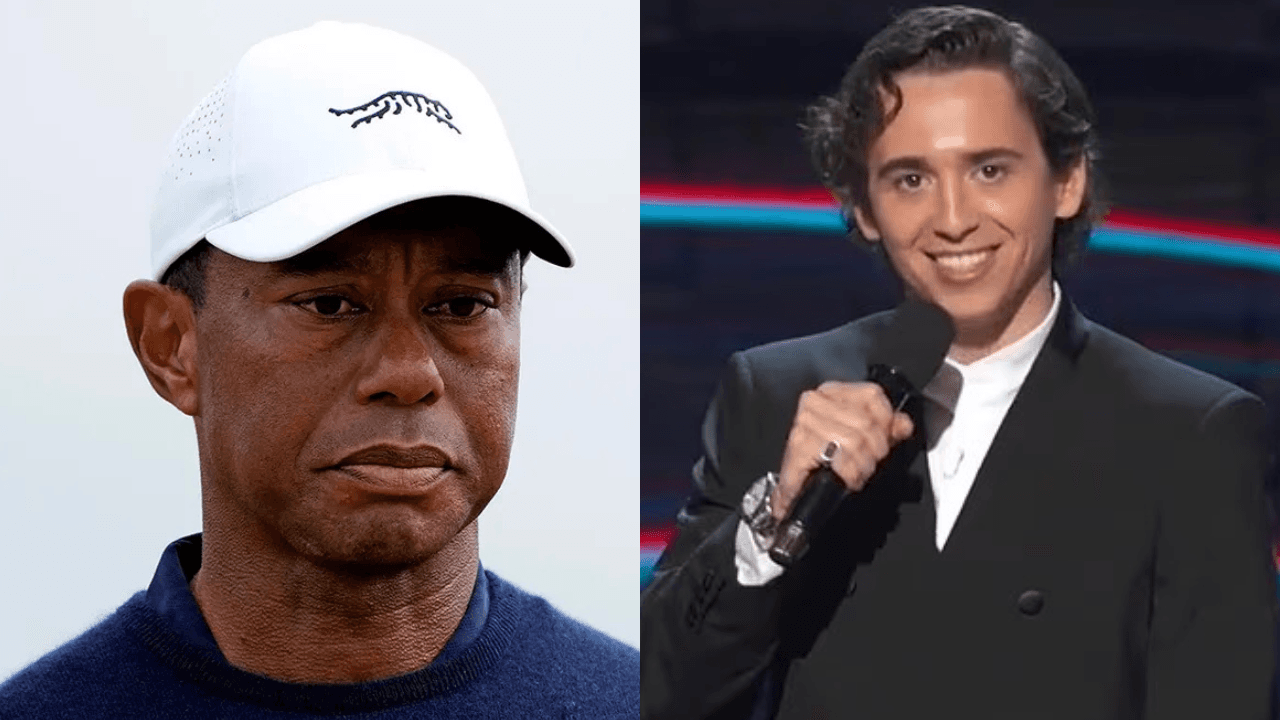 ESPYs host Marcello Hernandez revives Tiger Woods ...