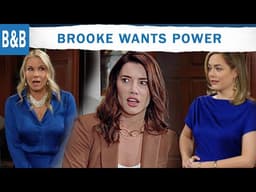 The Bold and the Beautiful Spoilers Brooke Shocks Steffy With Power Move as Ridge Faces Family War
