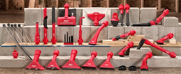 Milwaukee Launched 5 New Dust Collection and Vacuum Attachments