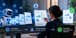 Human-in-the-Loop AI: Automating High Quality Reports
