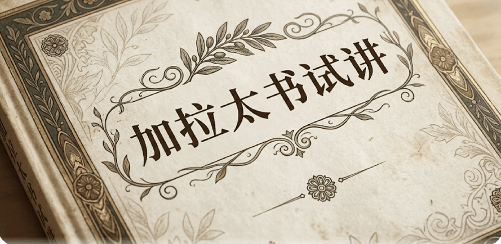 加拉太书《没有别的福音》试讲研究