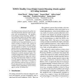 Stealthy Cross-Origin Context Poisoning Attacks against AI ...