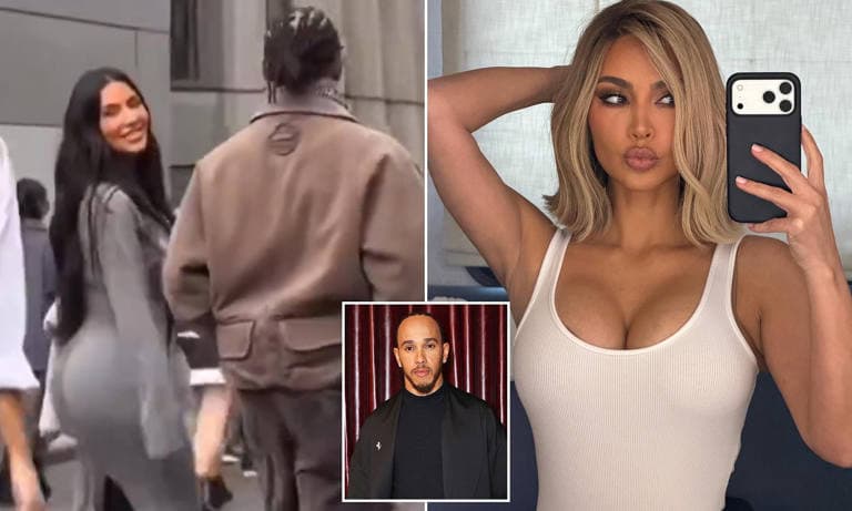 Kim Kardashian and Lewis Hamilton fuel romance rumors as they enjoy stroll in Tokyo