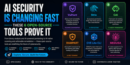 AI Security Is Changing Fast — These 6 Open-Source Tools Prove It