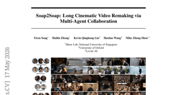 Soap2Soap: Long Cinematic Video Remaking via Multi-Agent Collaboration