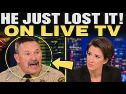 MAGA Sheriff Chad Bianco IMPLODES In SHOCKING MS NOW Interview!