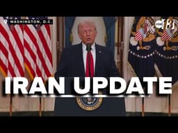 LIVE: President Trump provides update on Iran