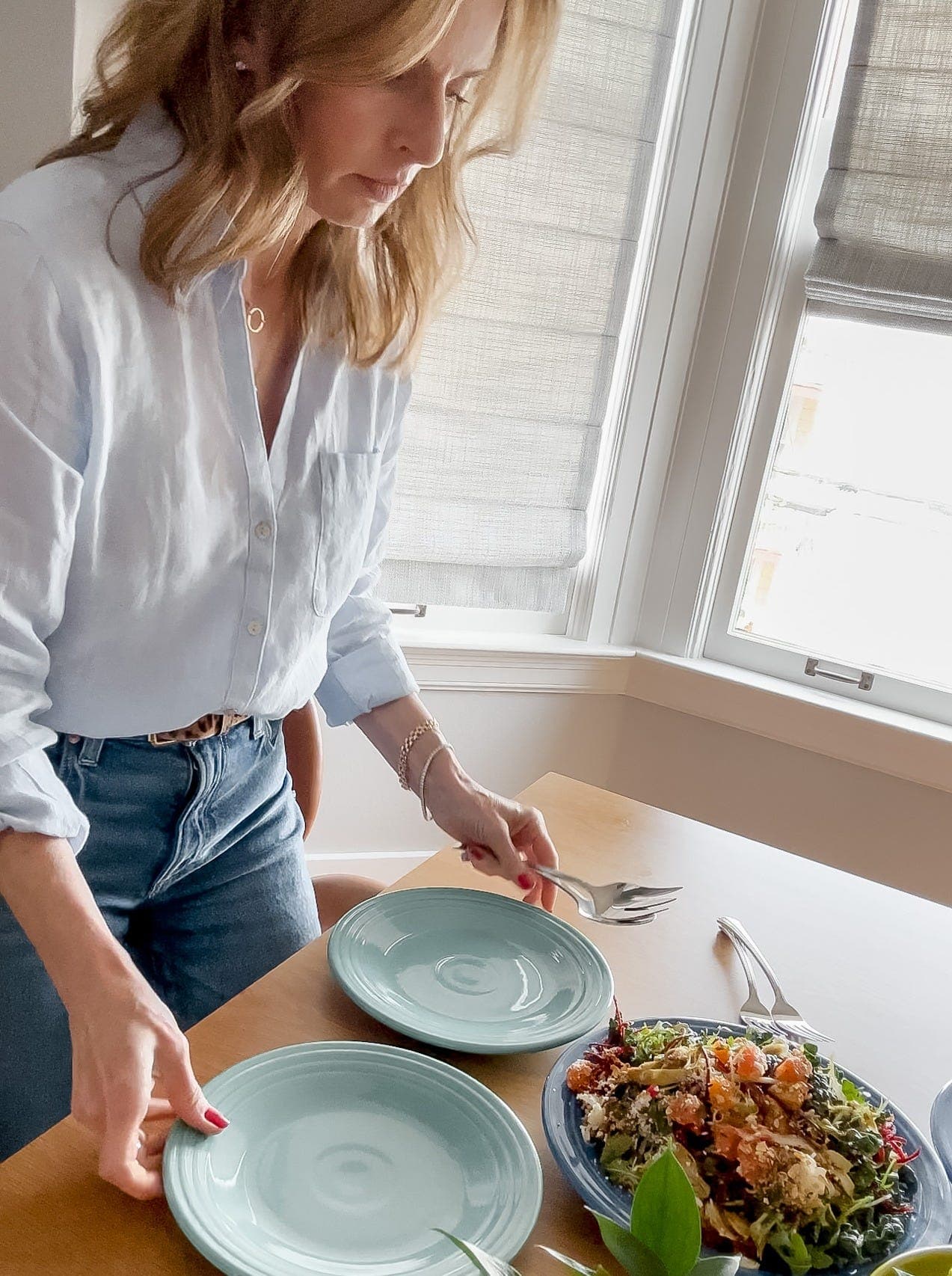 Mediterranean tuna + bean salad