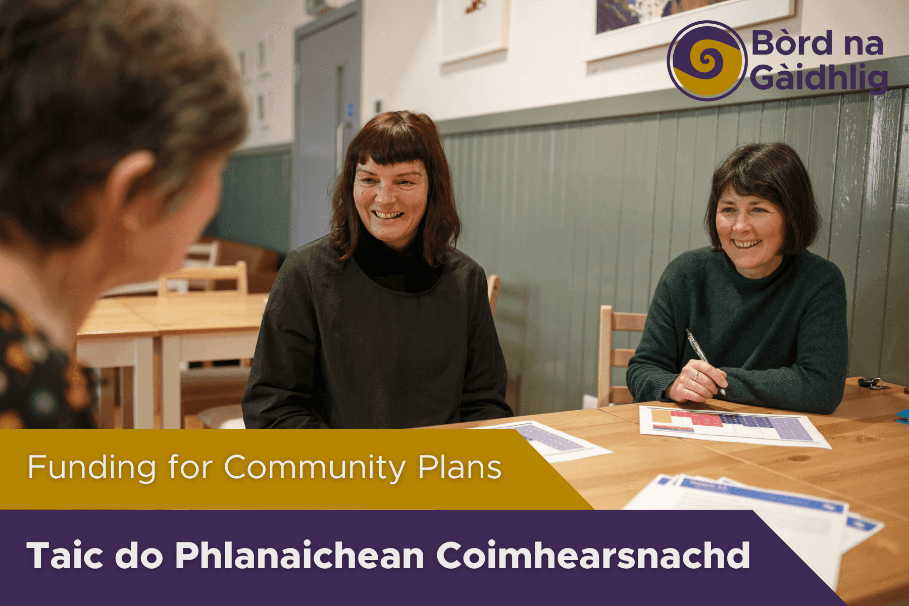 Taic ùr do Phlanaichean Coimhearsnachd Gàidhlig